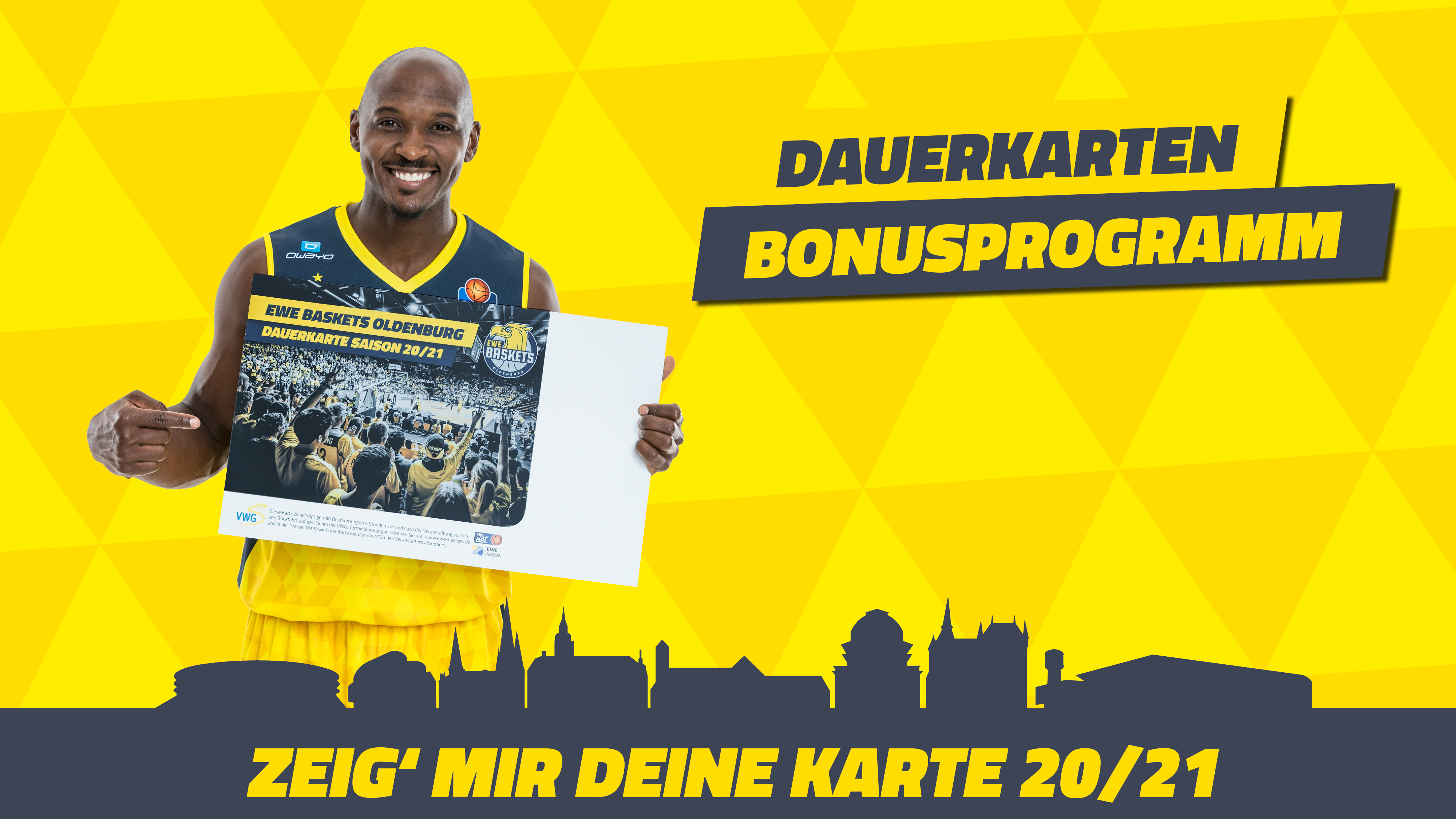 EWE Baskets Oldenburg Tickets Dauerkarten TICKETS DAUERKARTE